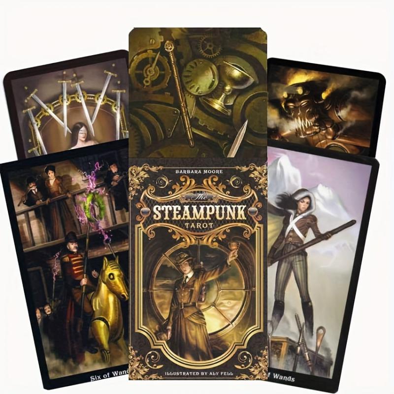 Steampunk Tarot Deck Divination Cards