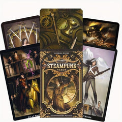 Steampunk Tarot Deck Divination Cards