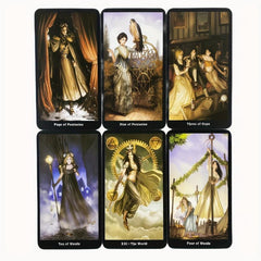 Steampunk Tarot Deck Divination Cards