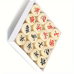 Log Boxed Chess Game Set Educational Entertainment Gift