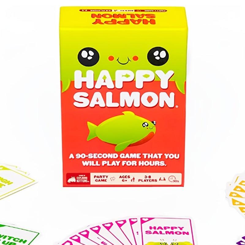 Happy Salmon Family Reunion Game Cards