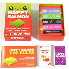 Happy Salmon Family Reunion Game Cards
