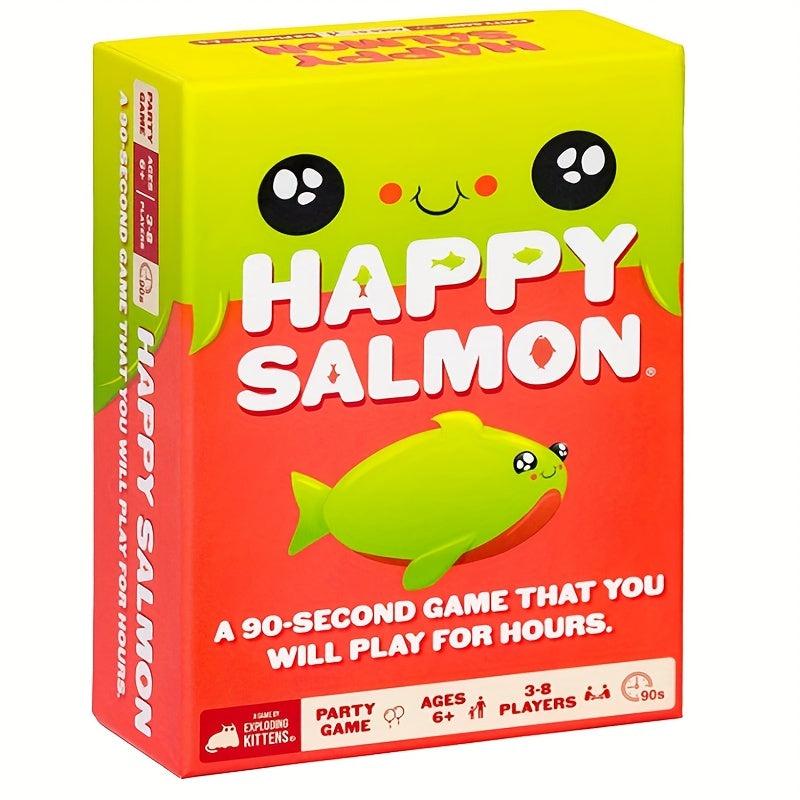 Happy Salmon Family Reunion Game Cards