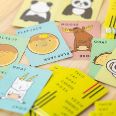 Taco Cat Goat Cheese Pizza Montessori Cards Set