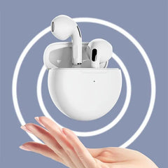 PRO6 Waterproof Wireless Earbuds Hi-fi Stereo Headphones for iPhone Android