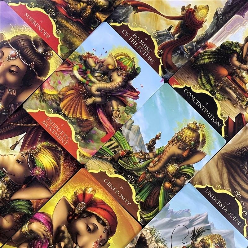 Ganesha Tarot Cards Divination Table Games Fortune Telling