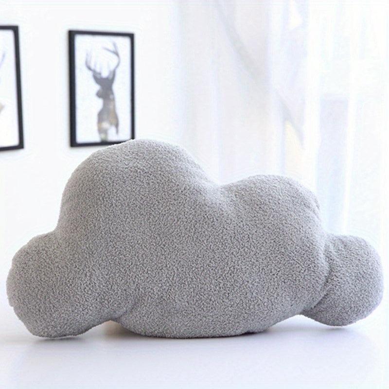 Cloud Shaped Soft Plush Throw Pillow for Bedroom Chair