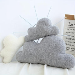 Cloud Shaped Soft Plush Throw Pillow for Bedroom Chair