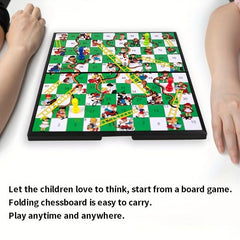 Portable Snake And Ladder Game Children's Puzzle Toy