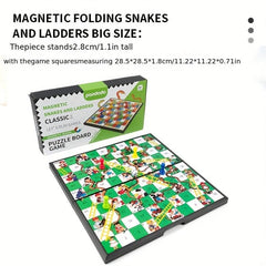 Portable Snake And Ladder Game Children's Puzzle Toy