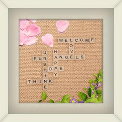 100PCS Scrabble Letters For Crafts Wood Scrabble Tiles DIY