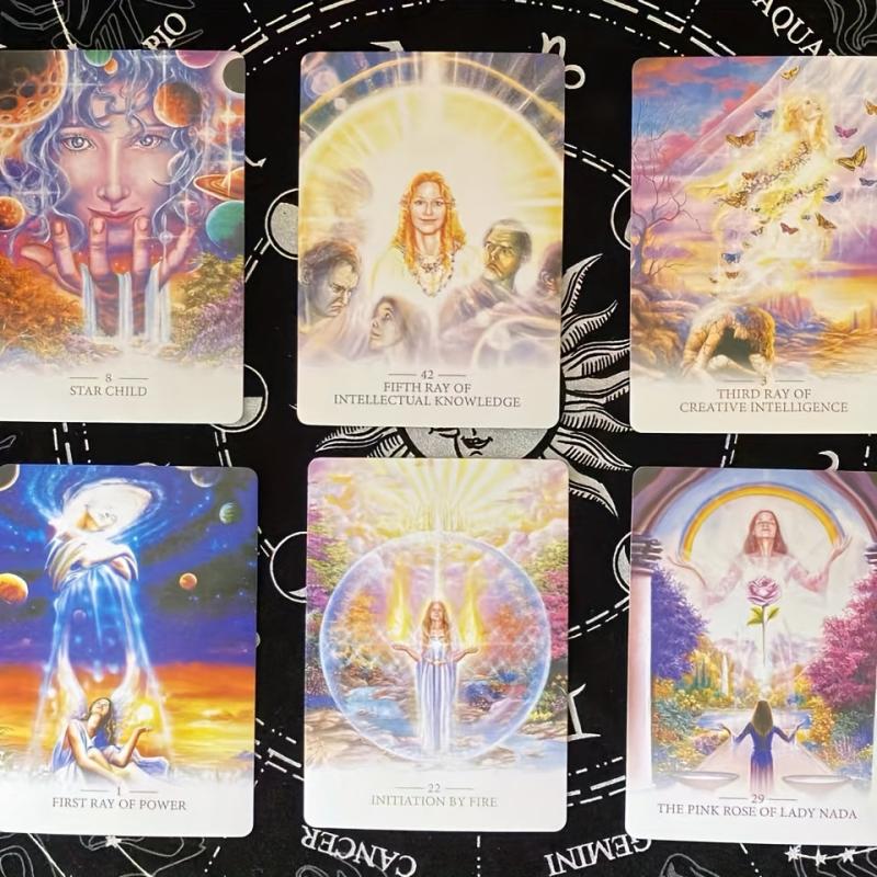Light Worker Oracle Tarot Deck Family Party Game