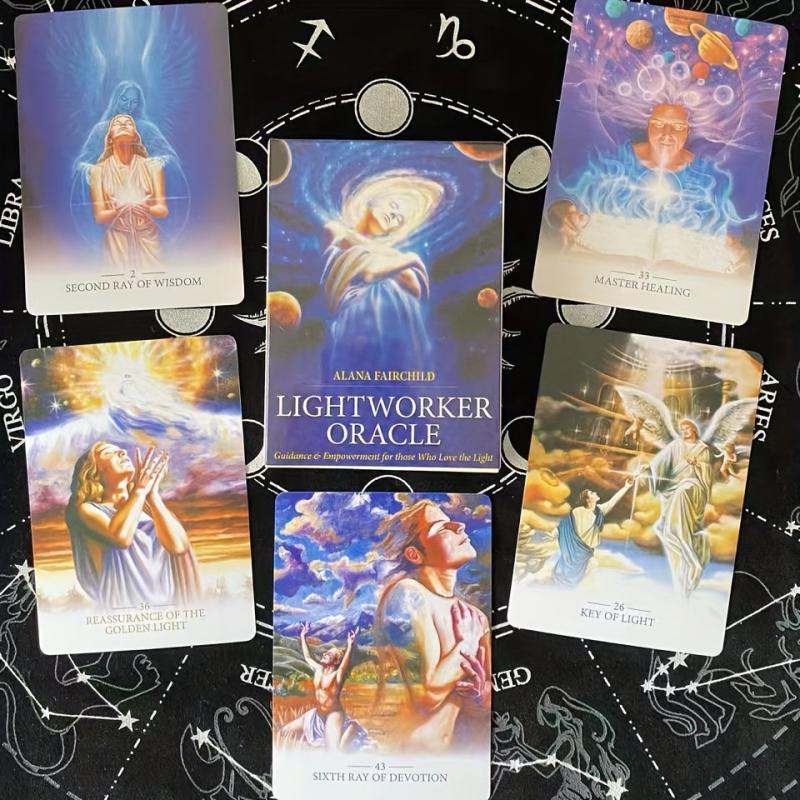 Light Worker Oracle Tarot Deck Family Party Game