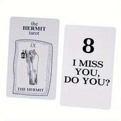 Hermit Tarot Deck Divination Table Games Family Party Entertainment