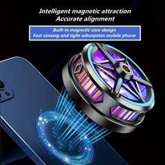 S6 Game Cooler Magnetic Semiconductor Radiator RGB Light PUBG Live Broadcast