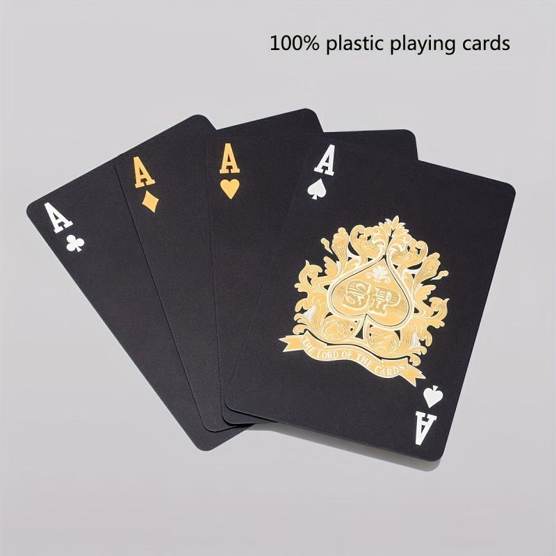 Waterproof Plastic Playing Cards Family Party Games