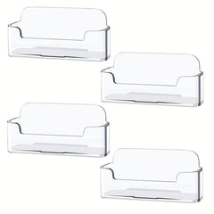Transparent Acrylic Desktop Business Card Holder