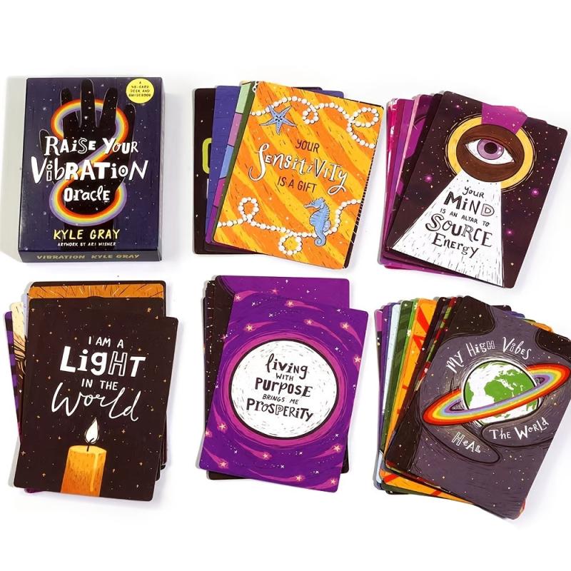 Raise Your Vibration Oracle Cards Game - Family Edition