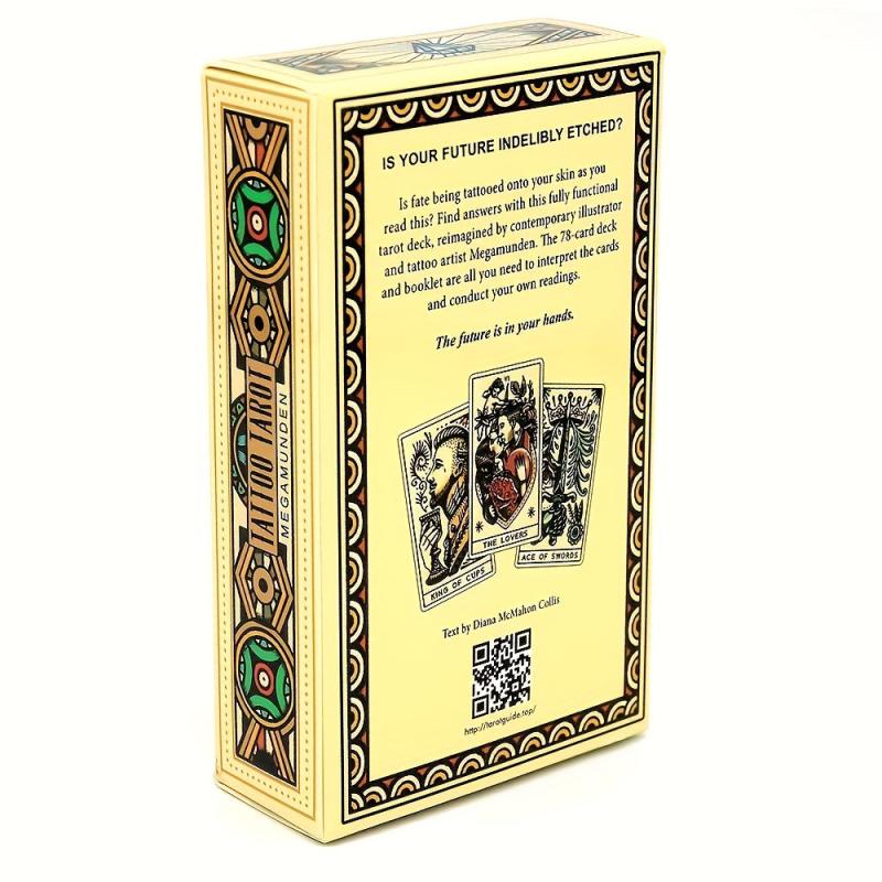 Tattoo Tarot Cards for Board Game Party