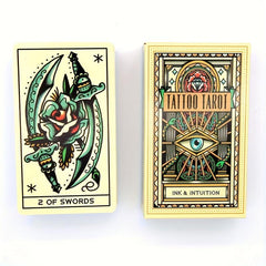 Tattoo Tarot Cards for Board Game Party