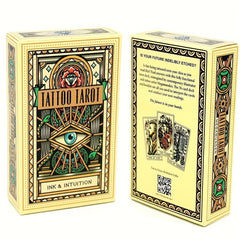 Tattoo Tarot Cards for Board Game Party