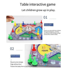 3D Flying Chess Game Interactive Fun Table Board Game