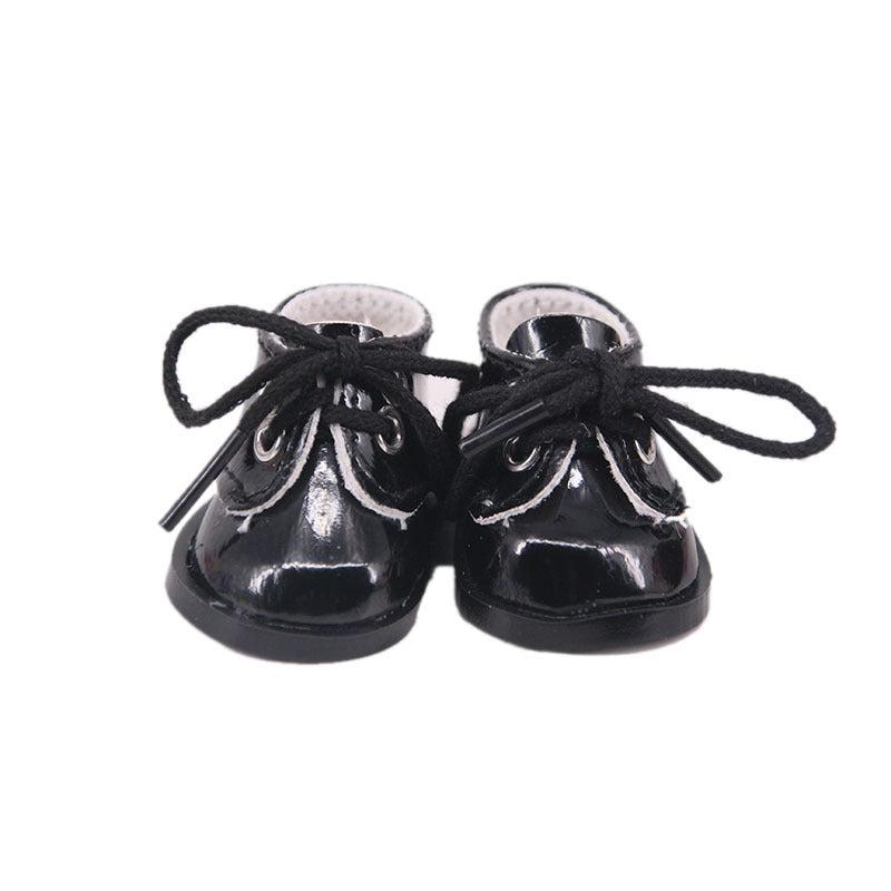 14 Inch American Doll Leather Shoes for Bjd Dolls