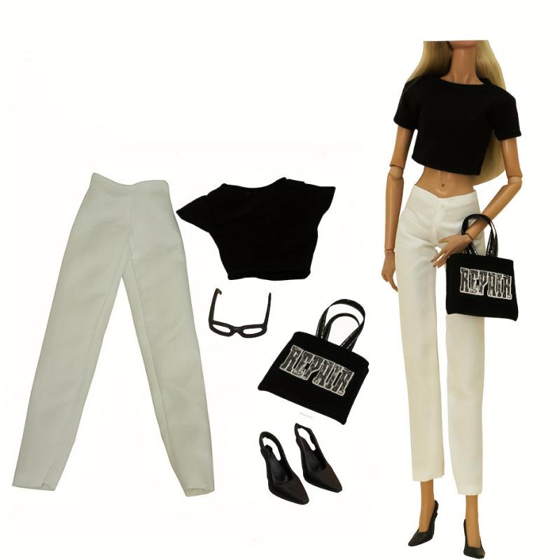 Doll Coats Jeans Leather Pants Trousers Casual Clothes Accessory