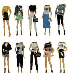 Doll Coats Jeans Leather Pants Trousers Casual Clothes Accessory