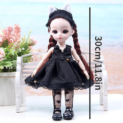 11in Anime Doll Music Princess Toy Set - Multiple Options