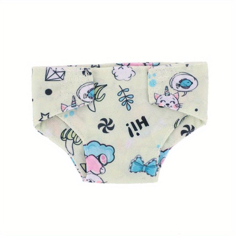 45 Doll Cloth Diapers Set with Accessories