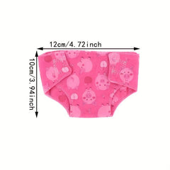 45 Doll Cloth Diapers Set with Accessories