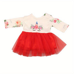 Colorful Mesh Dress for 45-72 cm Dolls