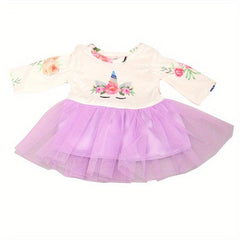 Colorful Mesh Dress for 45-72 cm Dolls