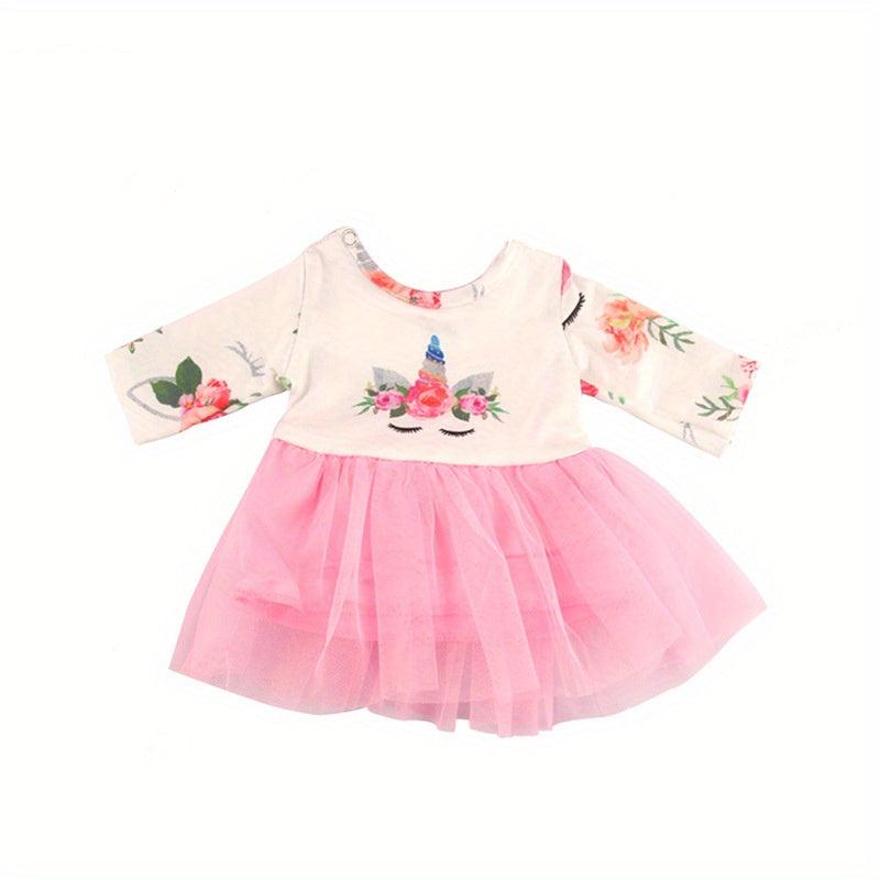 Colorful Mesh Dress for 45-72 cm Dolls