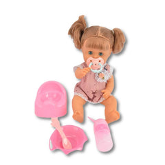 12 Inch Baby Doll Toy with 5 Accessories Included