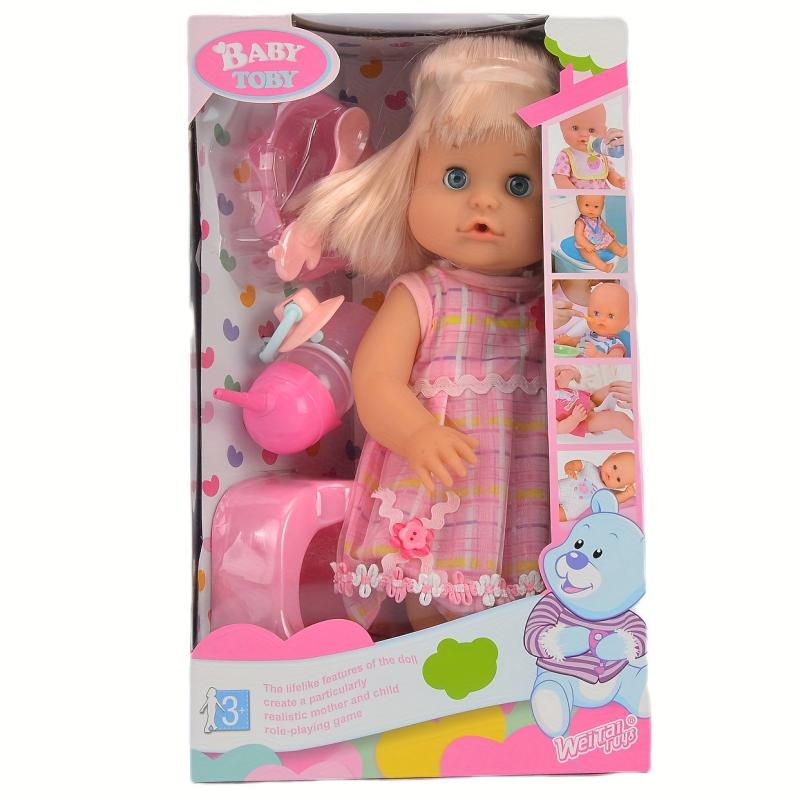 12 6 Inch Baby Doll Toy for Girls with 5 Accessories