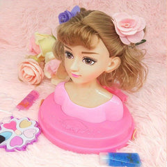 1pc Simulative Half Body Makeup Set Princess Doll Gift