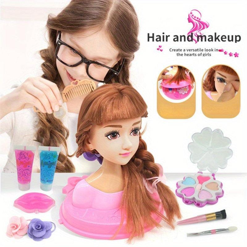 1pc Simulative Half Body Makeup Set Princess Doll Gift