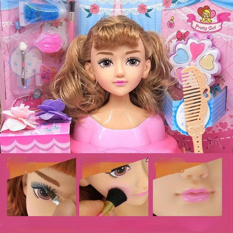 1pc Simulative Half Body Makeup Set Princess Doll Gift