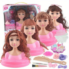 1pc Simulative Half Body Makeup Set Princess Doll Gift