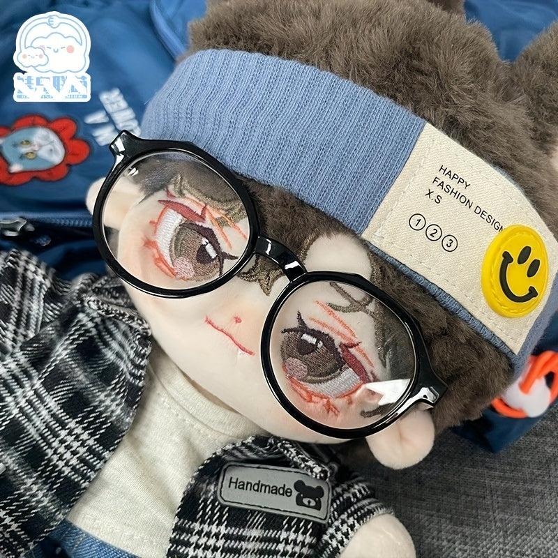 Plaid Jacket Shirt for Plush Cartoon Doll - Gift for Holidays