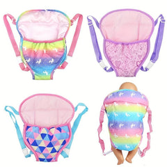 Doll Backpack Strap For 35-72 Cm Reborn Dolls Halloween Christmas Gift
