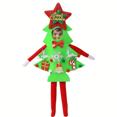 Christmas Decoration Felt Elf Clothes Gingerbread Man