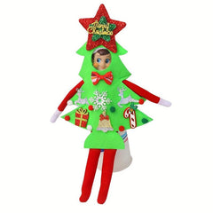 Christmas Decoration Felt Elf Clothes Gingerbread Man