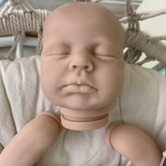 50cm Vinyl Reborn Doll Kit DIY Soft Touch Unpainted Sets