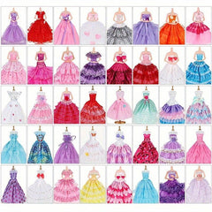 10pcs Princess Doll Party Dresses for 29 97cm Dolls