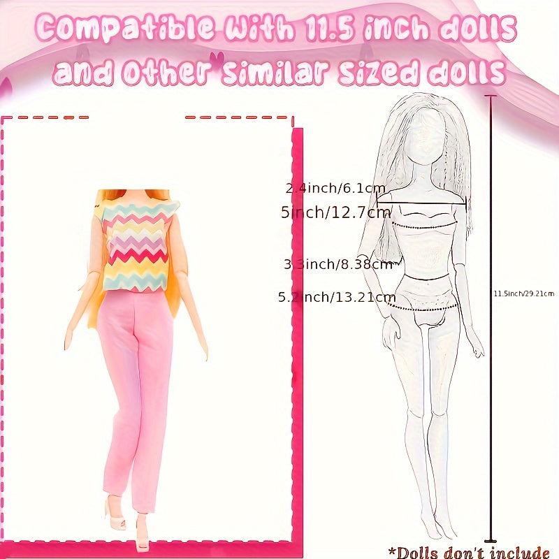 10pcs Princess Doll Party Dresses for 29 97cm Dolls