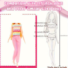 10pcs Princess Doll Party Dresses for 29 97cm Dolls