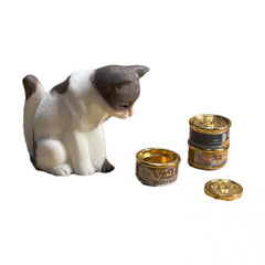 1:12 Dollhouse Cat Food Cans DIY Mini Kitchen Scene Decor